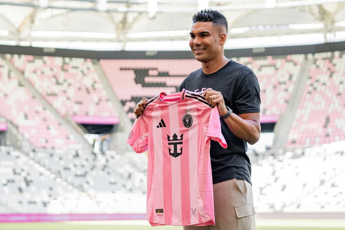 Casemiro se apresentou ao Inter Miami nessa quinta-feira (30/7) Casemiro se apresentou ao Inter Miami nessa quinta-feira (30/7)