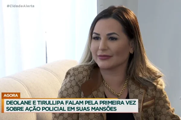 Deolane Bezerra em entrevista ao Cidade Alerta (Reprodução: Record TV)