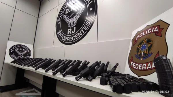 armas apreendidas