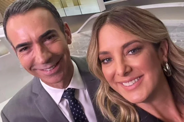 "Orgulho e alegria", diz Ticiane sobre ida de César Tralli para o JN - Metrópoles