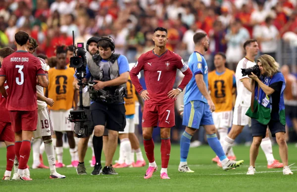 Cristiano Ronaldo chora após eliminação de Portugal na Copa do Mundo - destaque galeria Cristiano Ronaldo chora após eliminação de Portugal na Copa do Mundo - destaque galeria