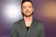 Justin Timberlake é clicando nos bastidores de show
