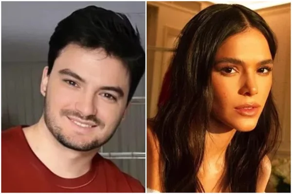 Internauta insiste para que Felipe Neto namore Bruna Marquezine