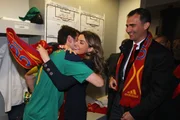 Felipe e Letizia assistiram à vitória da Espanha na Copa do Mundo de 2010