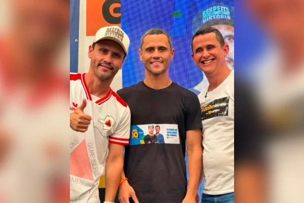 Cleitinho, Gleidson e Eduardo Azevedo