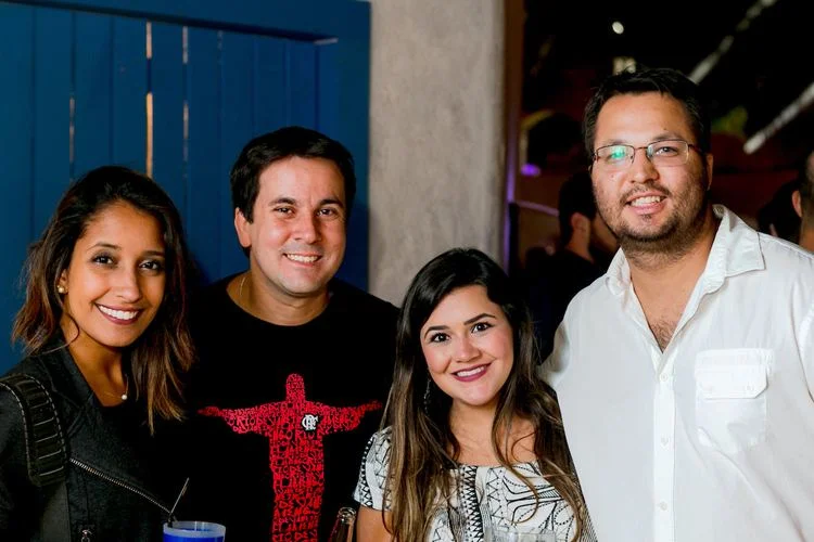 Julia Coelho, Felipe Trigueiro, Jessica Santoro André Santoro Julia Coelho, Felipe Trigueiro, Jessica Santoro André Santoro