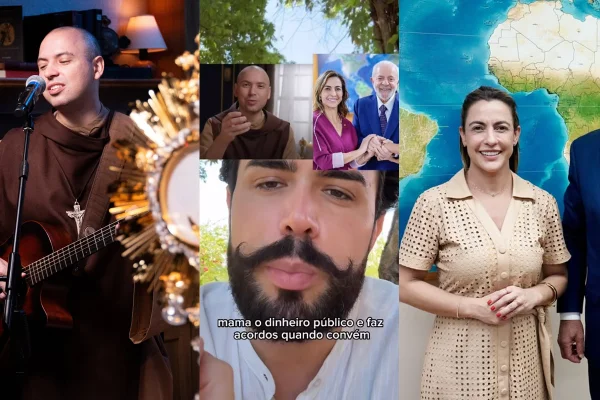 Montagem colorida de Frei Gilson, Soraya Thronicke e Paulo Cardoso - Metrópoles