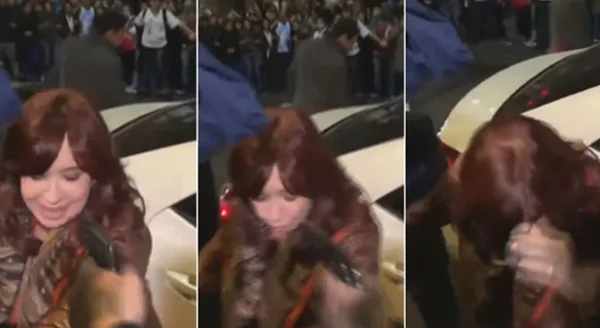 Veja momento em que brasileiro tenta matar Cristina Kirchner
