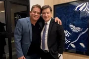 Leonardo e o médico Dr. Alessandro Alarcão Leonardo e o médico Dr. Alessandro Alarcão