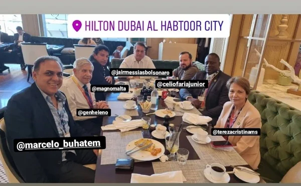 RJ: desembargador do TJ que encontrou Bolsonaro em Dubai se pronuncia