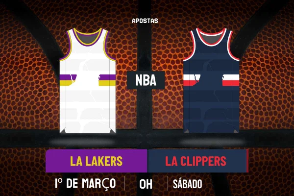 Palpite Los Angeles Lakers x Los Angeles Clippers - APOSTAS