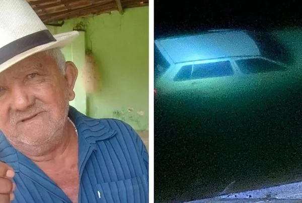 Homem de 83 anos morre após cair com o carro em canal da transposição na PB