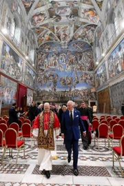 Papa Leão XIV e rei Charles III Papa Leão XIV e rei Charles III