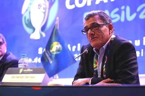 Imagem colorida de Fernando Sarney, um dos vice-presidentes da CBF