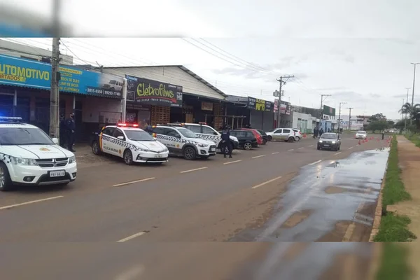 rua em Santa Maria