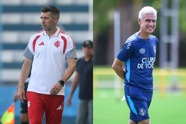 Gre-Nal 449: clássico terá dois técnicos estrangeiros pela 1ª vez