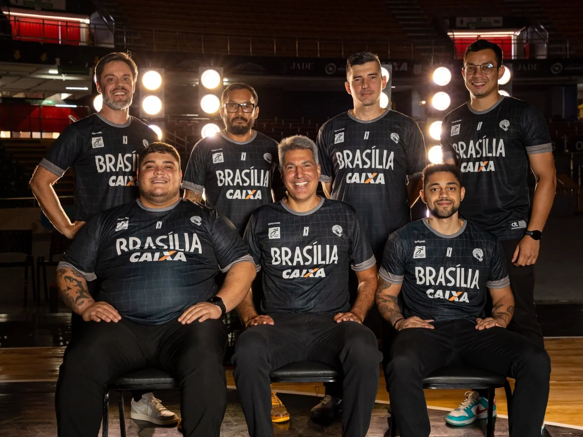 Comissão técnica do Caixa Brasília Basquete para a temporada 2026/27 Comissão técnica do Caixa Brasília Basquete para a temporada 2026/27