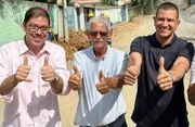 Capitão Nelson, prefeito de São Gonçalo e pai de Douglas Ruas, Altineu Cortes e Douglas Ruas Capitão Nelson, prefeito de São Gonçalo e pai de Douglas Ruas, Altineu Cortes e Douglas Ruas