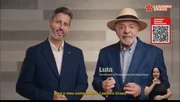Lula com Leandro Grass, candidato ao governo do DF, no primeiro turno das eleições Lula com Leandro Grass, candidato ao governo do DF, no primeiro turno das eleições