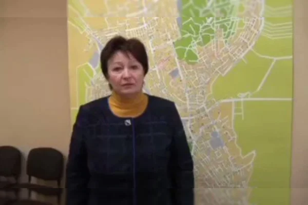 Galina Danilchenko prefeita de Melitopol