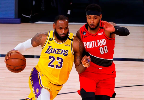 LeBron James e Carmelo Anthony