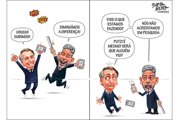 Charge do Amarildo