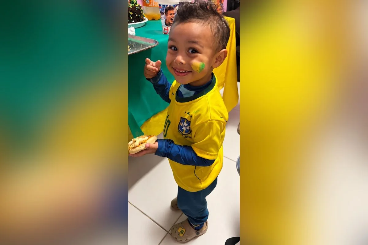 Matteo Lima Albertino, de 2 anos Matteo Lima Albertino, de 2 anos