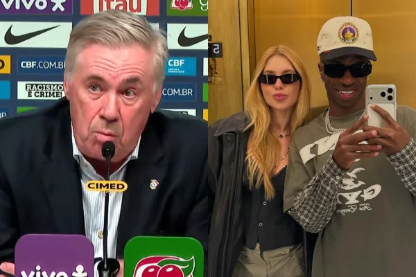 Ancelotti diz que Vini Jr. “cometeu um erro” e opina sobre polêmicas