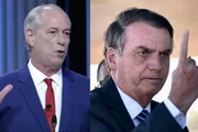 Ciro Gomes foi associado a Jair Bolsonaro em propaganda de Elmano de Freitas