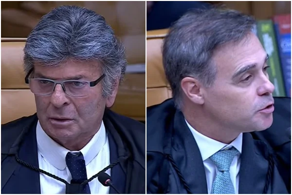 Ministros Luiz Fux e André Mendonça