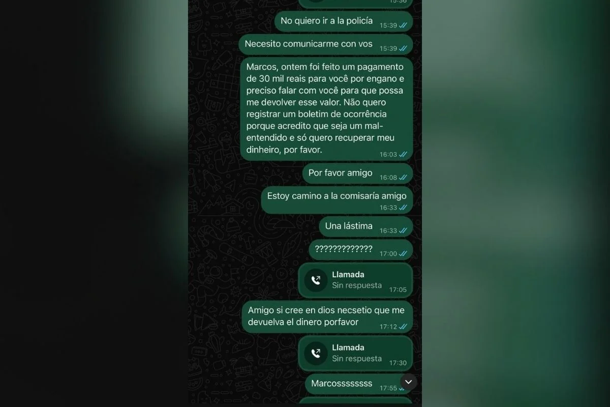 Taxista debitou R$ 30 mil de turista argentino após viagem de R$ 30 em SP - imagem 4 Taxista debitou R$ 30 mil de turista argentino após viagem de R$ 30 em SP - imagem 4