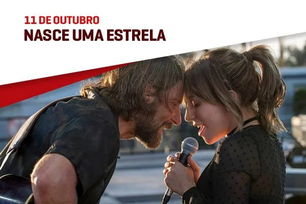 Bradley Cooper e a cantora pop Lady Gaga estrelam o terceiro remake do filme musical de 1937, que ganhou outras versões em 1954 e 1976 Bradley Cooper e a cantora pop Lady Gaga estrelam o terceiro remake do filme musical de 1937, que ganhou outras versões em 1954 e 1976