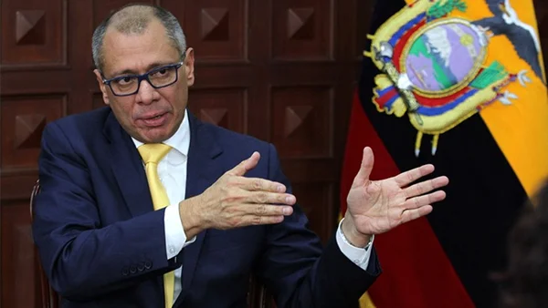 Foto colorida de Jorge Glas