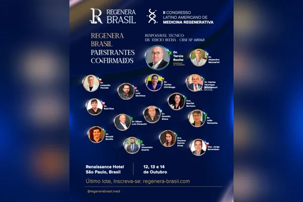 Imagem colorida de palestrantes confirmados no Congresso - Metrópoles
