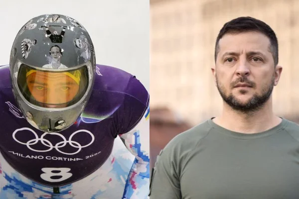 Zelensky e atleta ucraniano expulso dos jogos olímpicos
