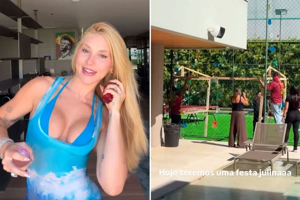 Virginia está no Rio de Janeiro e dará uma festa na casa de Vini Jr