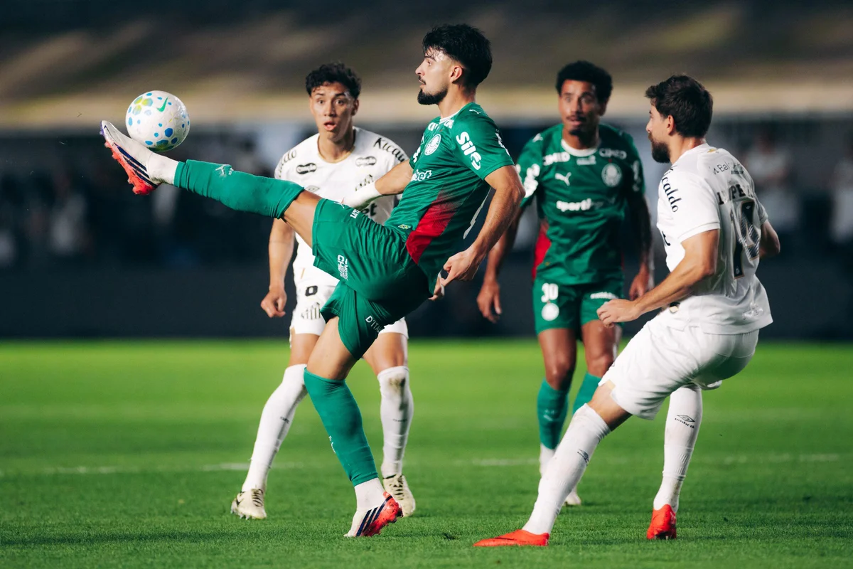 Palmeiras aposta em bom retrospecto contra o Santos — Brasileirão