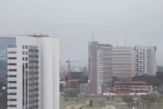 Neblina dificultava visibilidade dos principais pontos da área central Neblina dificultava visibilidade dos principais pontos da área central