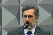 Ministro da CGU, Vinícius Marques de Carvalho, depôs na CPMI do INSS e falou sobre o trabalho do órgão na fiscalização das entidades que realizaram descontos indevidos de aposentados e pensionistas