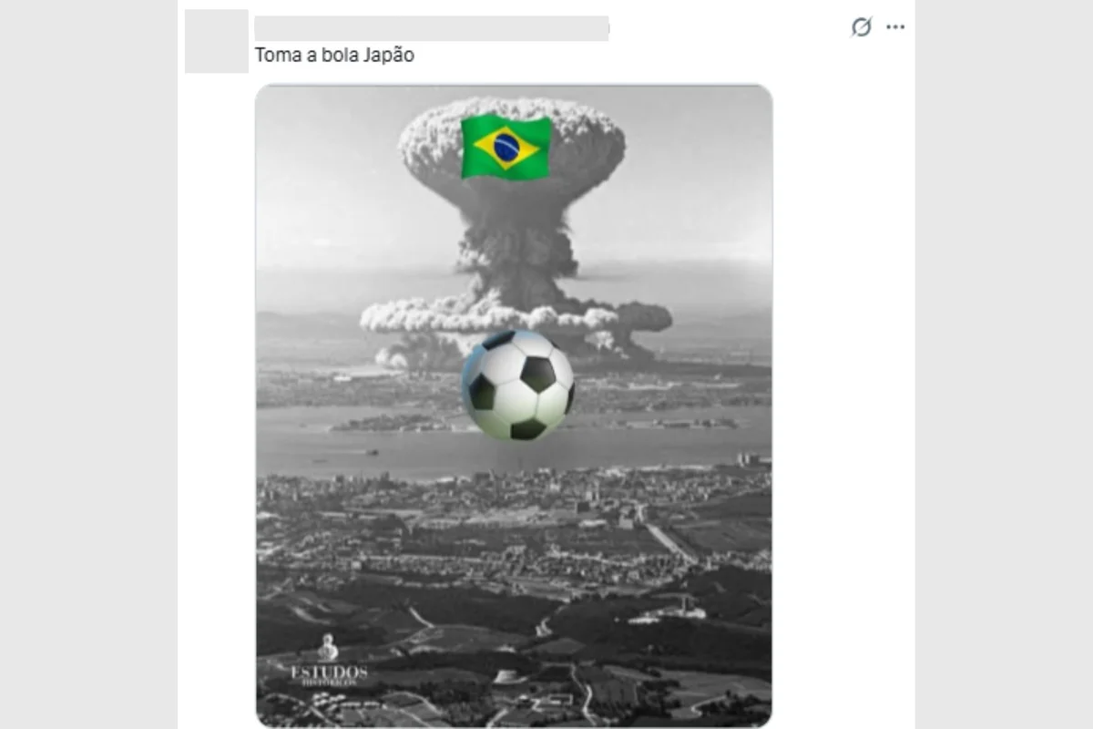 Redes sociais viram palco de xenofobia antes de Brasil x Japão na Copa - imagem 2 Redes sociais viram palco de xenofobia antes de Brasil x Japão na Copa - imagem 2