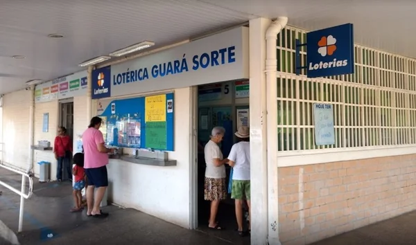 Aposta que faturou R$ 9,3 mi da Mega-Sena saiu de lotérica no Guará I