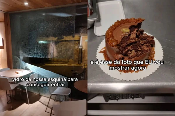 O caso aconteceu em Bauru, no interior de São Paulo. O dono da confeitaria acabou transformando o ocorrido em uma estratégia de marketing - Metrópoles