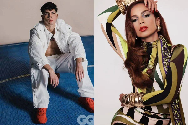 Montagem colorida de Anitta e Kevin Martinez - Metrópoles