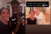Vini Jr e Virginia Fonseca foram atendidos pelo mesmo restaurante Vini Jr e Virginia Fonseca foram atendidos pelo mesmo restaurante