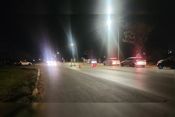 Blitz na DF-180 termina com prisão de foragido por homicídio
