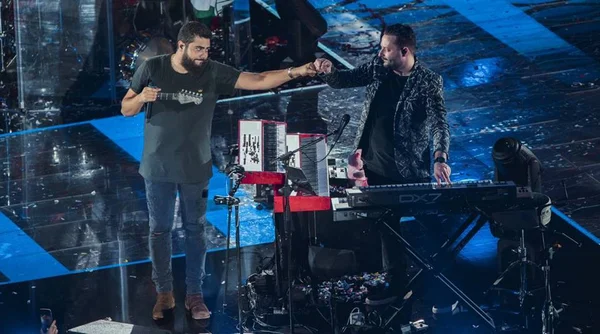 Henrique & Juliano grava DVD no Ibirapuera em São Paulo