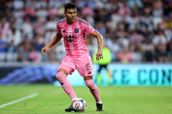 Casemiro com a camisa do Inter Miami