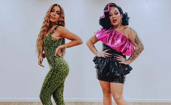 Anitta e Gloria Groove