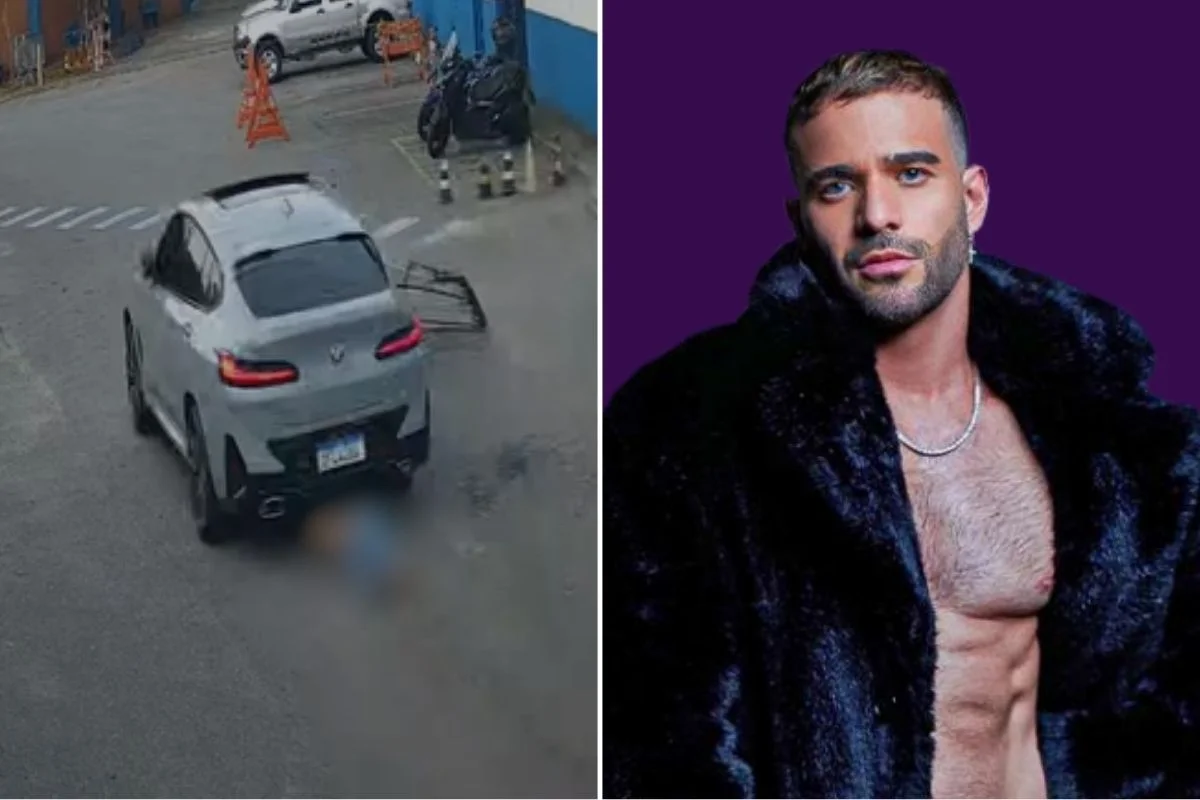 DJ Dani Brasil arrastou morador de rua por 400m com BMW antes de fugir a pé