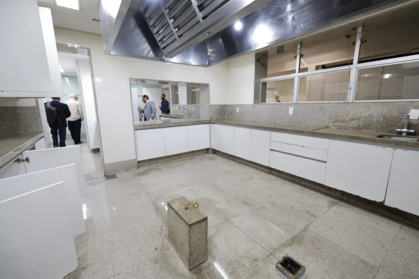 Cozinha do Palácio das Mangabeiras